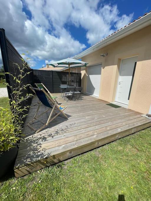 Le Porge Location T2 Neuf Apartamento Exterior foto